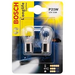 Bosch 1987301050 Autolampe P21W LONGLIFE - Stopp-/Blinklicht-/Schluss-/Kennzeichenlampe