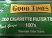 Good Times Menthol 100 Cigarette Tubes (10 Boxes) 200 Tubes Per Box