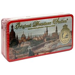 Reimann Original Dresdner Stollen, Red Tin, 26.4-Ounces