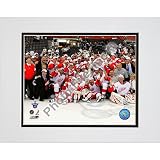 Photo File Detroit Red Wings 2008 Stanley Cup Champions 8x10 Matted Photo