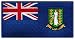 British Virgin Islands Flag Embroidered Patch Iron-On Caribbean National Emblem