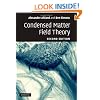 Condensed Matter Field Theory