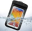 SumacLife Black Waterproof Pouch Case for Samsung Galaxy Note 3 / Note 2 / Samsung Galaxy S5 / S4 / LG G2 / Optimus G / Sony Xperia Z2 / Nokia Lumia