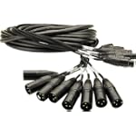 Mogami Gold 8 Channel XLR Snake Cable 20 Feet