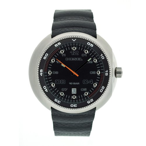 Diesel Men's Leather Band Quartz Watch #DZ1172