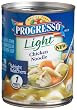 Progresso Light Chicken Noodle Soup, 18.5-Ounce Cans (Pack of 12)