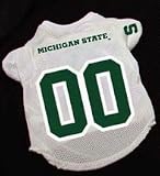 Michigan State Spartans Premium Pet Football Jersey (X-Large)