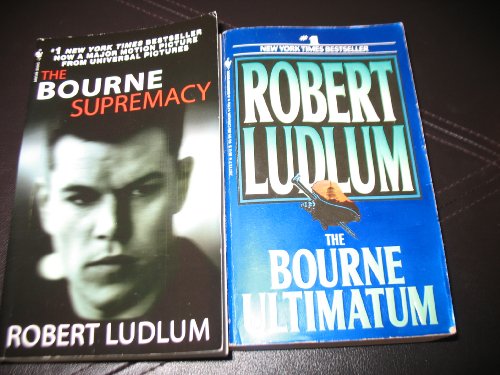 2 book set by Robert Ludlum~The Bourne Supremacy/The bourne Ultimatium