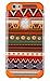 iPhone 6, DandyCase 2in1 Hybrid High Impact Hard Aztec Tribal Pattern + Orange Silicone Case Cover for Apple iPhone 6 (4.7