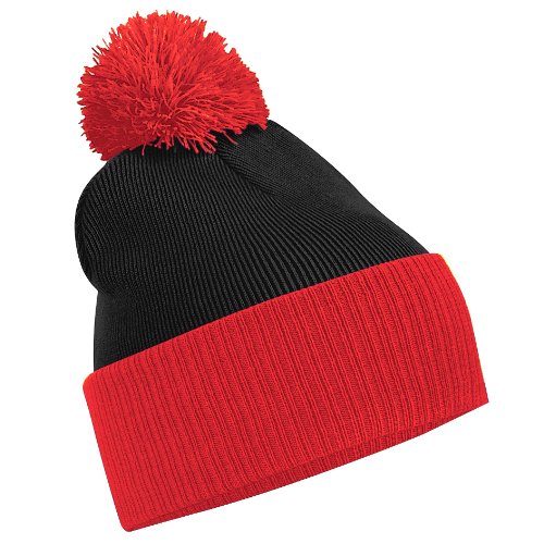 Beechfield Snowstar Duo Two-Tone Winter Beanie Hat