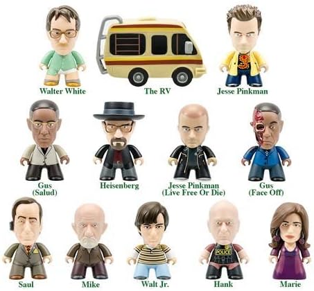 [Seven set] Breaking Bad Heisenberg Collection TITANS VINYL FIGURES (Breaking Bad)