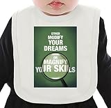 Magnify your skills ネクタイを有する有機ビブ Medium
