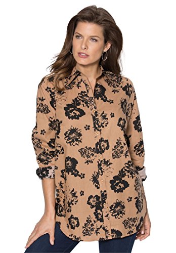 Roamans Women's Plus Size Shirt