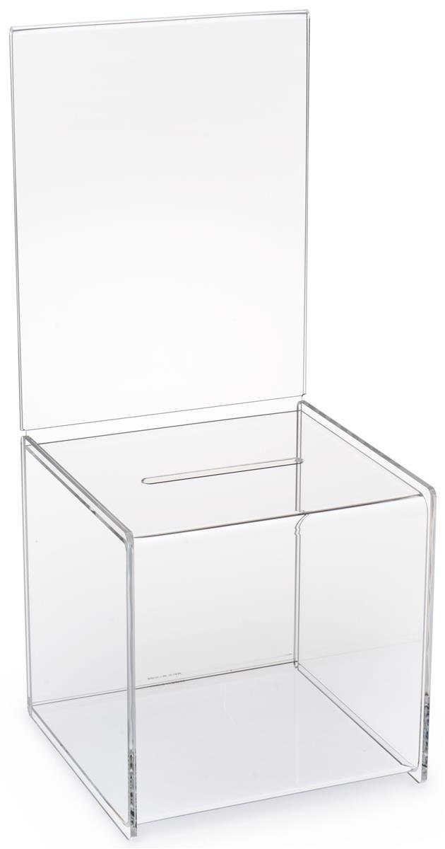 Amazon.com : Displays2go Set of 2, 8-1/2 x 19-1/2-Inch Clear ...