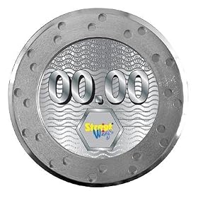 Brake Disc Design Silver Tax Disc Holder