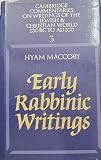 Early rabbinic writings