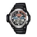 Casio Men's Combi Watch Sgw-400H-1Bver With Resin Strap