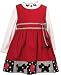 New Red Corduroy Scotty Dog & Apple Jumper & Turtleneck ~ 2T to 6X Girls