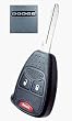Keyless Entry Remote Fob Clicker for 2007 Dodge Ram Pickup (Must be programmed by Dodge dealer)
