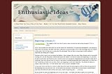 Enthusiastic Ideas Blog
