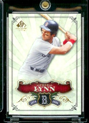 2006 Upper Deck SP Legendary Cuts # 27 Fred Lynn - Boston Red Sox - Baseball Trading Card