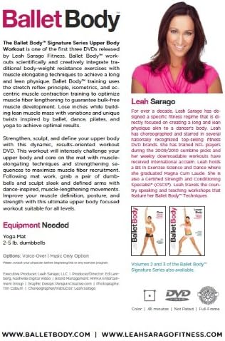 Ballet Body Signature Series Upper Body Workout