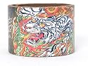 Ed Hardy Lederarmband black Tiger EH5011-1E