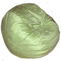 3-feet Lime Cozy Sac Bean Bag Chair Love Seat