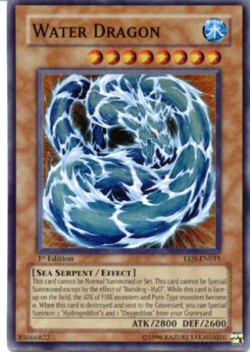Buy Yu-Gi-Oh Gx Elemental Energy Foil Card Water Dragon Super Rare Card EEN-EN015