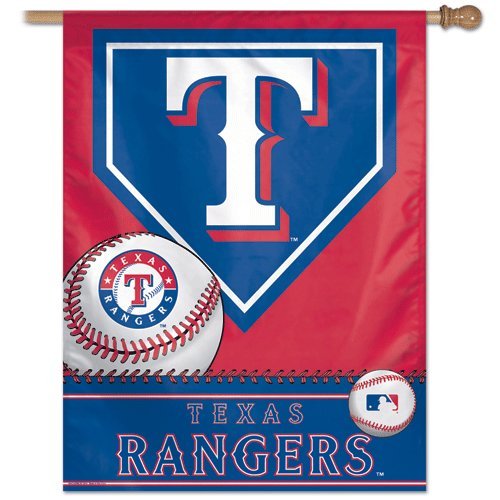 Texas Rangers 27 in x 37 in Flag