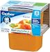 Gerber 2nd Foods Peaches, 2-Count, 3.5-Ounce Tubs (Pack of 8)