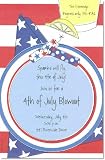 4th Placesetting Birthday Party Invitations