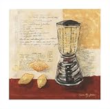 Whirl It Up by Susan Eby Glass poster print,12 in. x 12 in.