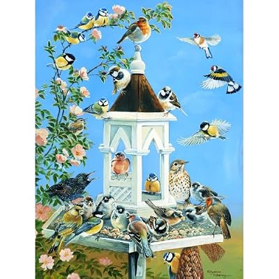 Bird Feed 1000pc Jigsaw Puzzle by Pollyanna Pickering