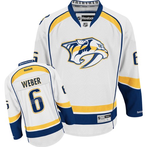 Reebok Nashville Predators Shea Weber Premier Road Jersey Small