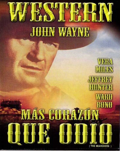 The Searchers Poster Movie Mexican 11×17 John Wayne Jeffrey Hunter Vera Miles Natalie Wood
