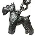 Schnauzer George Harris Pewter Keychain