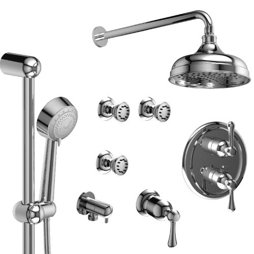 Super Cheap Riobel Ã‚½ Thermostatic system with hand shower rail 3 body