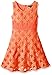 My Michelle Girls' Big Lace Party Dress with Crochet Trim Waist
