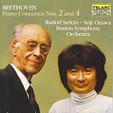 Beethoven: Piano Concertos Nos. 2 and 4 - Serkin / Boston Symphony Orchestra (Audio CD) - B001HC0WQW
