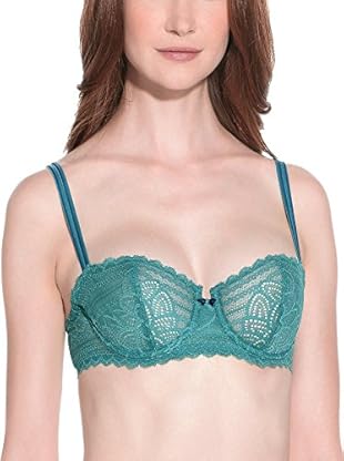 Chantelle Sujetador Balconet Merci (Verde Agua)