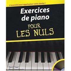 Exercices de piano pour les nuls (+ 1 CD)