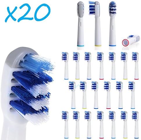 Electric tooth brush Heads Replacement for Braun Oral B Deep Sweep Trizone 20 PC