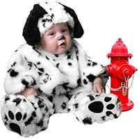 Plush Infant Baby Dalmatian Dog Puppy Costume, 6-18 Months