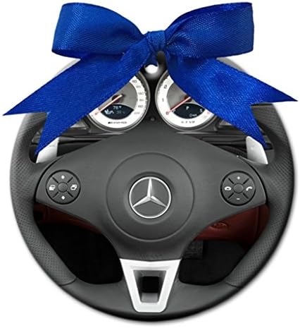 Greg Trek Custom Mercedes Benz Personality Round Shaped Porcelain Christmas Ornament home decorations