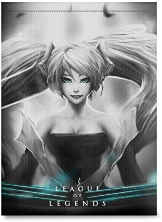 Custom LOL Sona Game Player Vertical Flag Banner 27-by-37-Inch