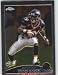 2009 Topps Chrome Football Card # 76 Eddie Royal Denver Broncos Mint Condition - Shipped In Protective ScrewDown Display Case!