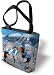 Univ of Colorado Old Main Winter Tote Bag - 17 x 17 Tote Bag - Colorado Golden Buffal...