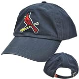 MLB St Louis Cardinals Hat Cap Curved Bill Constructed Vintage Style Licensed