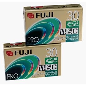 Buy 10-Pack Fujifilm ProTC30 VHS-C now!